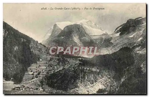 Cartes postales La Grande Casse Vue de Pralognan