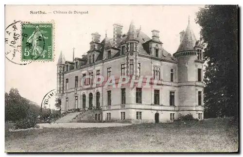 Cartes postales Sarthe Chateau de Dangeul