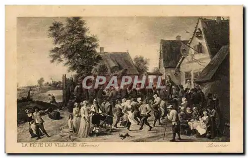 Cartes postales La Fete du Village Teniers