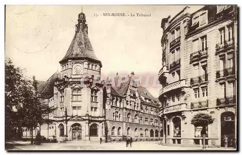 Cartes postales Mulhouse Le Tribunal