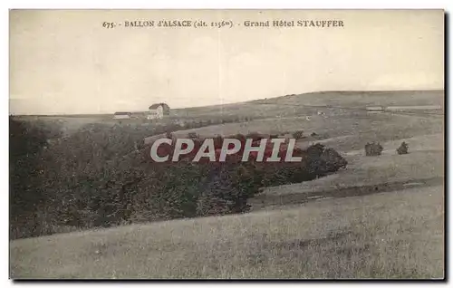 Cartes postales Ballon D'Alsace Grand Hotel Stauffer