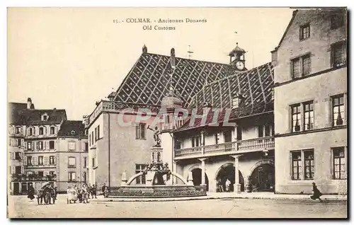 Cartes postales Colmar Anciennes Douanes