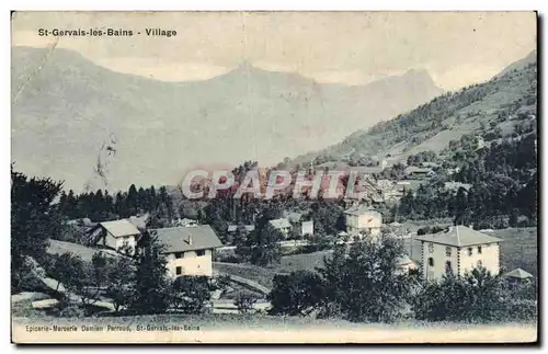 Cartes postales St Gervais les Bains Village