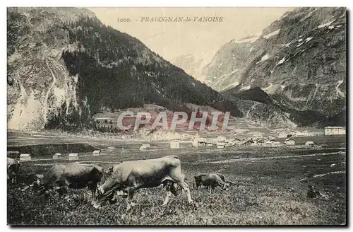 Cartes postales Pralognan La Vanoise Vaches