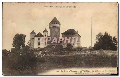 Ansichtskarte AK Environs d&#39Annecy Lovagny Le Chateau de Montrottier