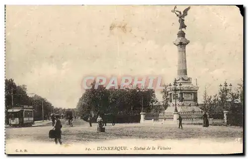 Ansichtskarte AK Dunkerque Statue de la Victoire