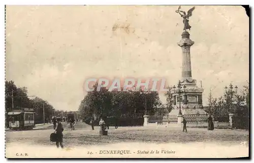 Cartes postales Dunkerque Statue de la Victoire