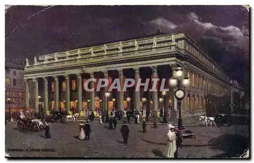 Cartes postales Bordeaux Le grand Theatre