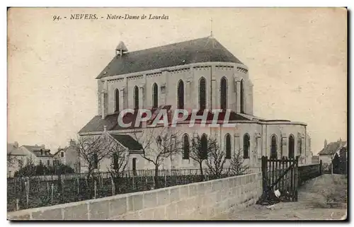 Cartes postales Nevers Notre Dame de Lourdes