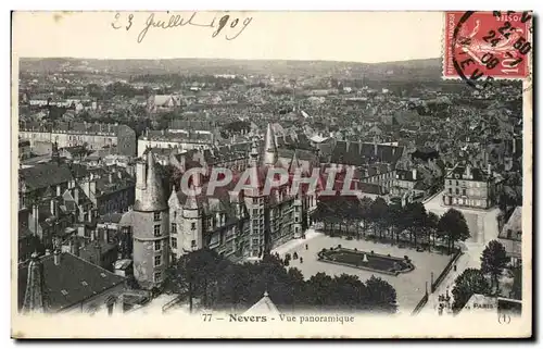 Cartes postales Nevers Vue Panoramique