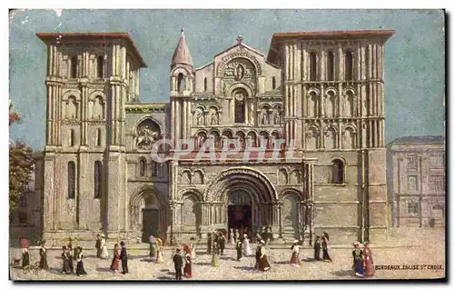 Cartes postales Bordeaux Eglise Ste Croix