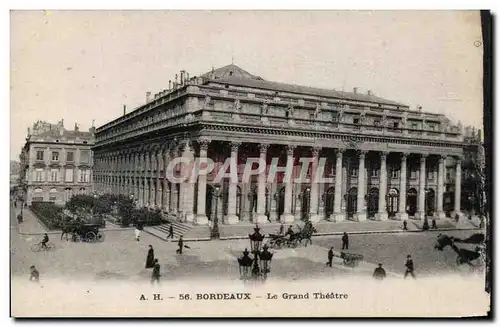 Cartes postales Bordeaux Le Grand Theatre