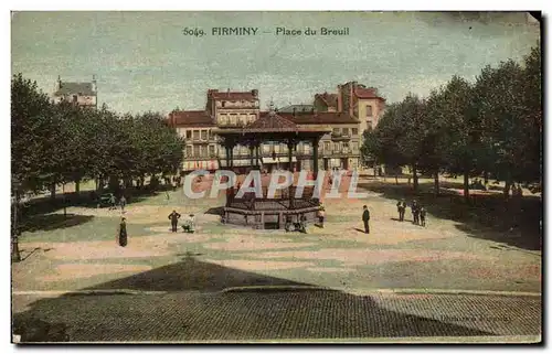 Cartes postales Firminy Place Du Breuil