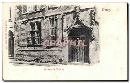 Cartes postales Tours Maison de Tristan