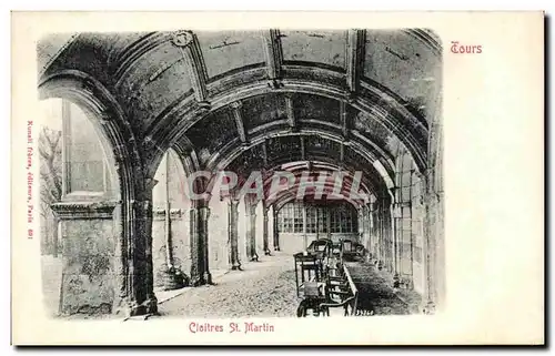 Cartes postales Tours Cloiters St Martin