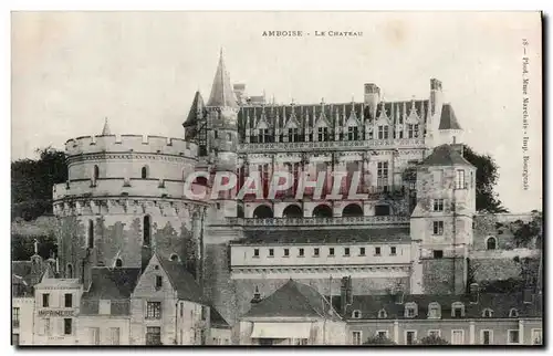 Cartes postales Amboise Le Chateau