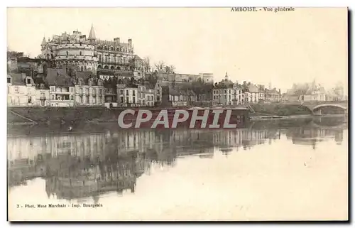 Cartes postales Amboise Vue Generale