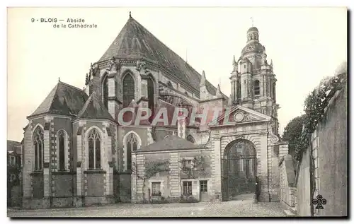 Cartes postales Blois Abside de la Cathedrale