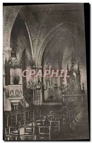Cartes postales Saint Savinien sur Charente Interieur de l'eglise