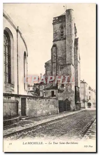 Cartes postales La Rochelle La Tour Saint Barthelemy