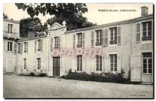 Cartes postales Marans L&#39Hotel de Ville