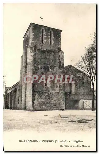 Cartes postales St Jean De Liversay L&#39Eglise