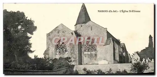 Cartes postales Marans L'Eglise St Etienne