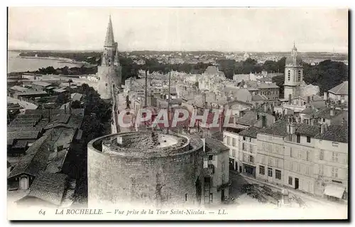 Cartes postales La Rochelle Vue Prise de la Tour Saint Nicolas