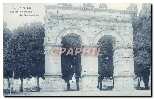 Ansichtskarte AK Saintes Arc de Triomphe de Germanicus