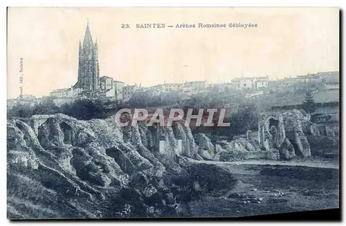 Cartes postales Royan Arenes Romaines Deblayees