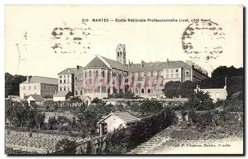 Cartes postales Nantes Ecole Nationale Professionnelle Livet Core Nord