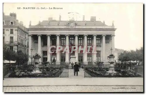 Ansichtskarte AK Nantes La Bourse