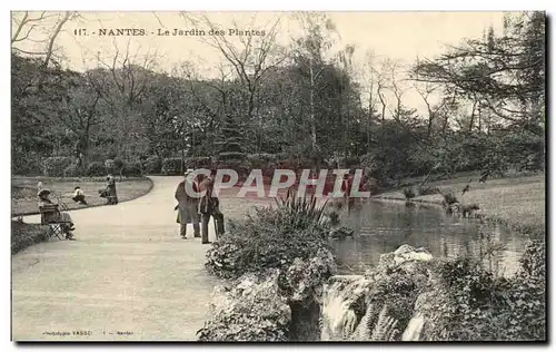 Ansichtskarte AK Nantes Le jardin des Plantes