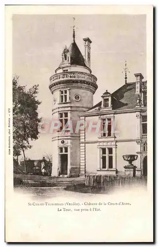 Cartes postales St Cry En Tatmondais Le Chateau de la Court d&#39Aron La tour