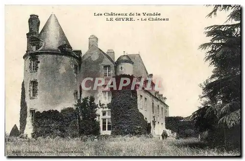 Cartes postales Les Chateau de la Vendee Le Givre Le chateau