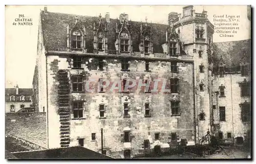 Ansichtskarte AK Nantes Chateau Grand logis le donjon