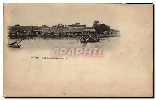 Cartes postales Saigon Sur L&#39Arroyo Chinois Vietnam Indochine