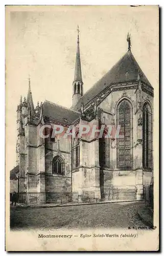 Cartes postales Montmorncy Eglise Saint Martin
