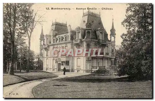 Cartes postales Montmorncy Avenue Emelie Chateau