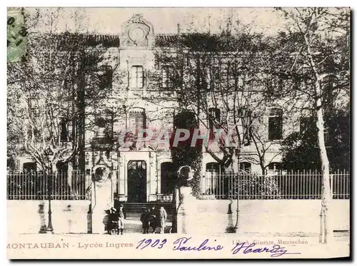 Cartes postales Montauban Lycee Ingres