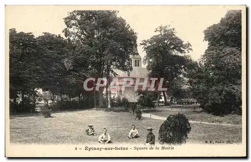 Cartes postales Epinay Sur Seine Square De La Mairie