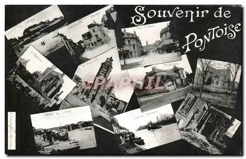 Cartes postales Souvenir De Pontoise