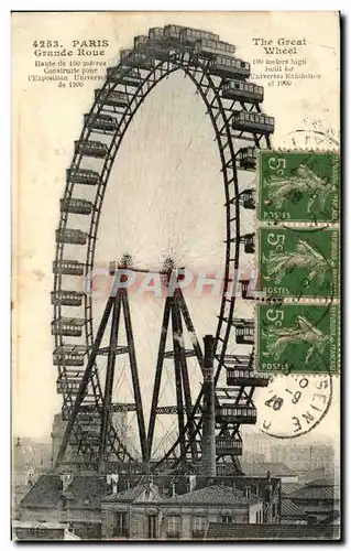 Cartes postales Paris Grande Roue