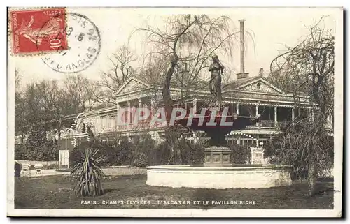 Cartes postales Paris Champs Elysees l&#39Alcasar Et le pavillon Riche