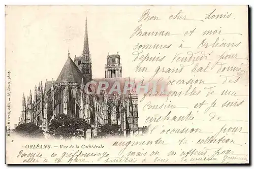 Cartes postales Orleans Vue de la cathedrale