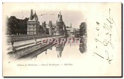 Ansichtskarte AK Chateau de Maintenon Facade Meridionale