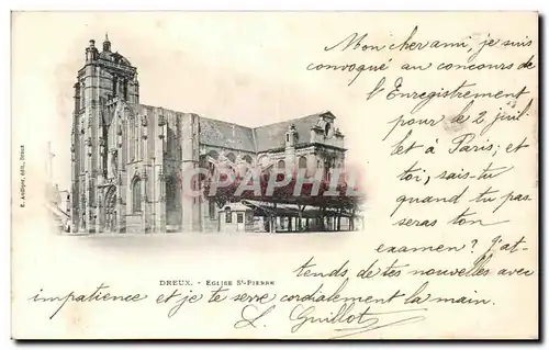 Cartes postales Dreux Eglise St Pierre