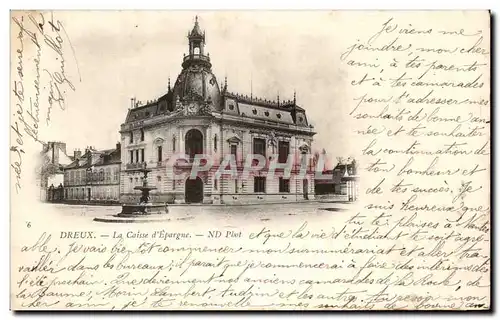 Cartes postales Dreux La Caisse d&#39Epargne