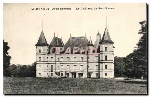 Cartes postales Airvault Le Chateau de Soulievres