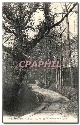 Cartes postales La Brossardiere Pres La Roche Chemin du Magnou